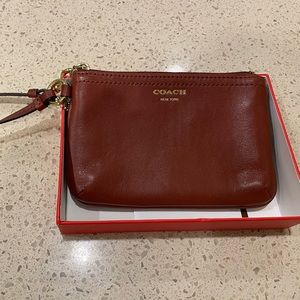 New in box Coach Wristlet